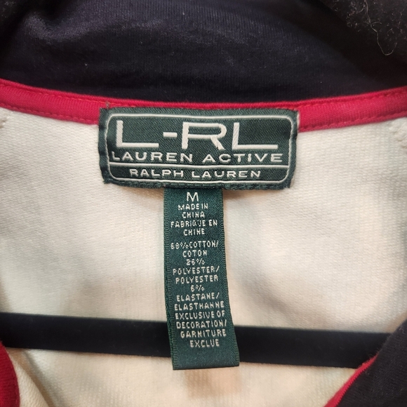 Ralph Lauren Varsity Style Acitve Zip Front Jacket Size Medium - Picture 3 of 6